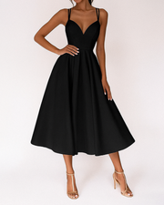 Daisy | Women's Wedding Guest Strappy Midi Dress