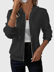 Lena - Hoodie With Zipper