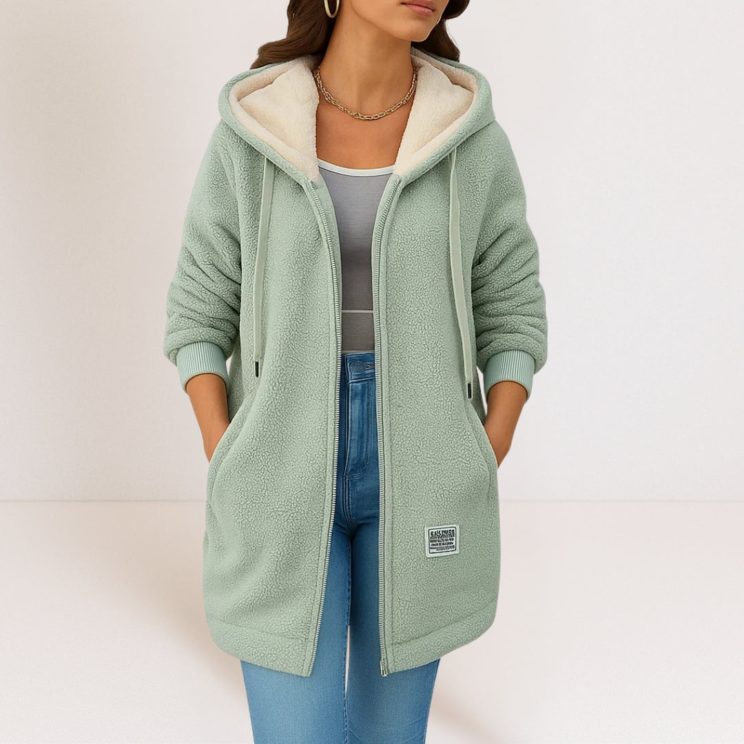 Phoebe fleece jacket in an alternative colour