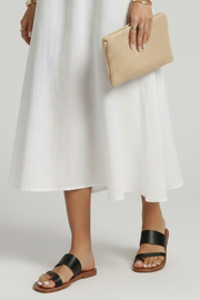 Kimberly | Women’s Slip-On Sandals with Buckle Strap