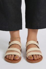Makayla | Women’s Modern Flat Sandals with Back Strap