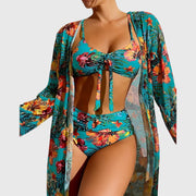 Abigail | Women’s Tropical Print Bikini Swimsuit Set